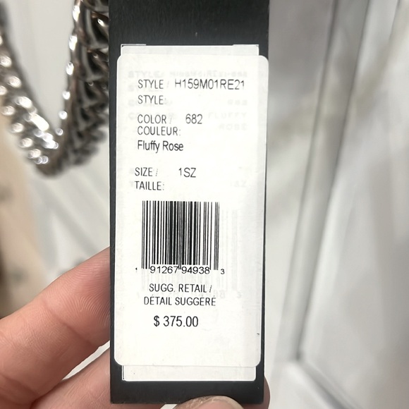 NWT Marc Jacobs - ECO-FUR THE SNAPSHOT MINI CROSSBODY BAG WITH STUDS. Rose - Picture 4 of 10